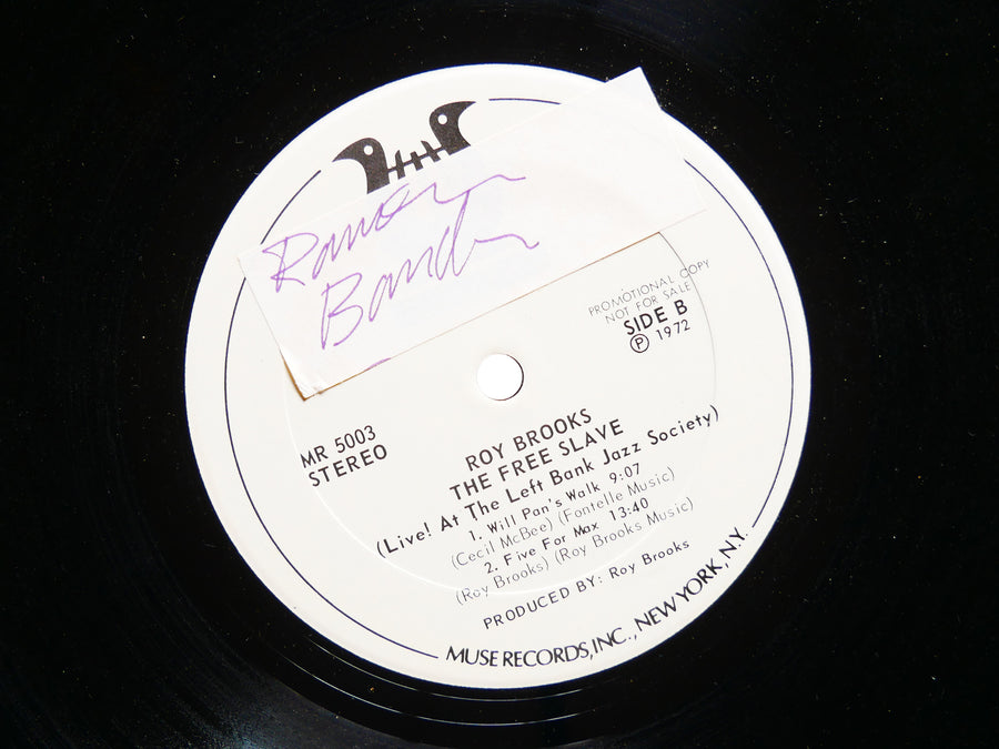 ROY BROOKS The Free Slave LP MUSE MR 5003 US 1972 Woody Shaw Cecil McBee PROMO