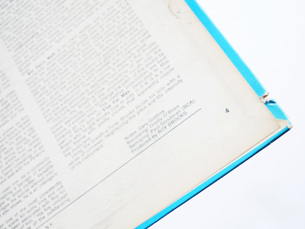 ROY BROOKS The Free Slave LP MUSE MR 5003 US 1972 Woody Shaw Cecil McBee CLEAN