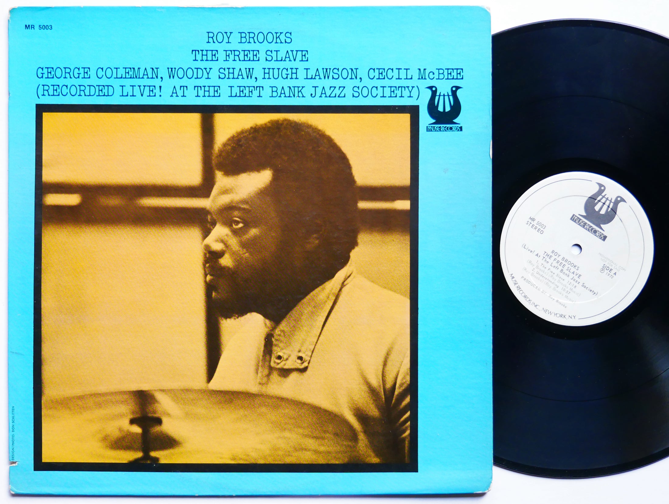 ROY BROOKS The Free Slave LP MUSE MR 5003 US 1972 Woody Shaw Cecil McBee CLEAN