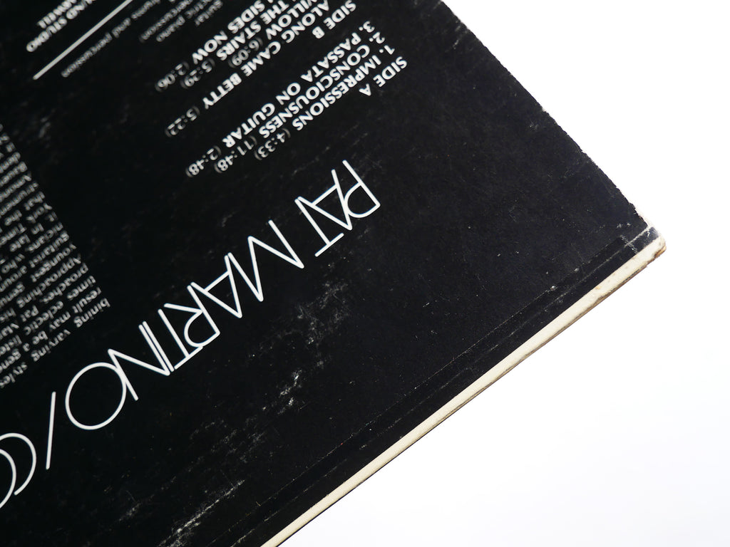 PAT MARTINO Consciousness LP MUSE RECORDS MR 5039 US 1974 JAZZ VG+