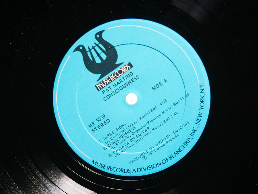 PAT MARTINO Consciousness LP MUSE RECORDS MR 5039 US 1974 JAZZ VG+