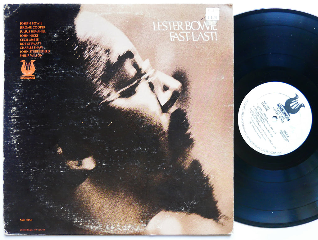 LESTER BOWIE Fast Last! LP MUSE RECORDS MR 5055 US 1974 PROMO Cecil McBee