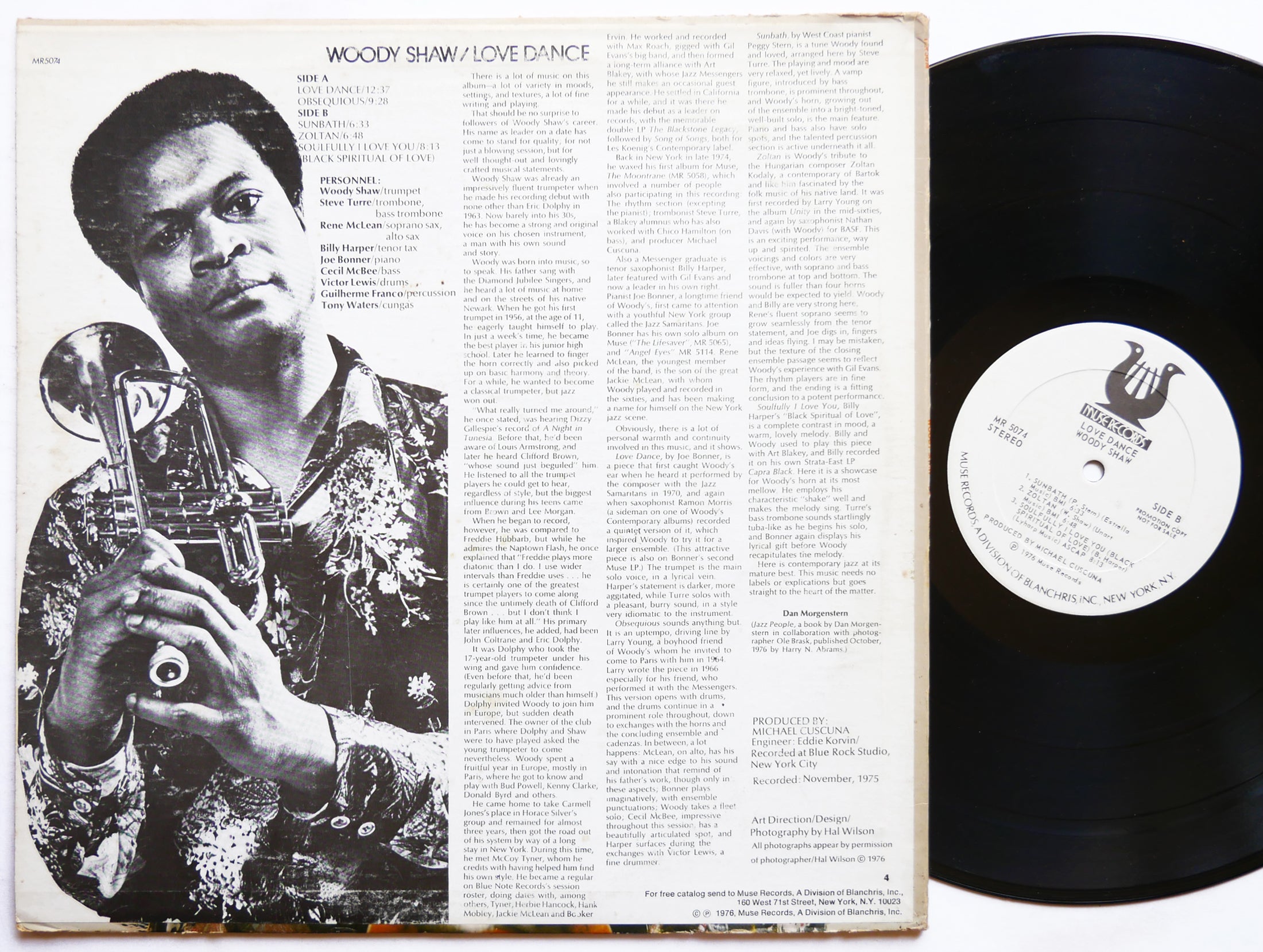 WOODY SHAW Love Dance LP MUSE RECORDS MR 5074 US 1976 Billy Harper Cecil Mcbee