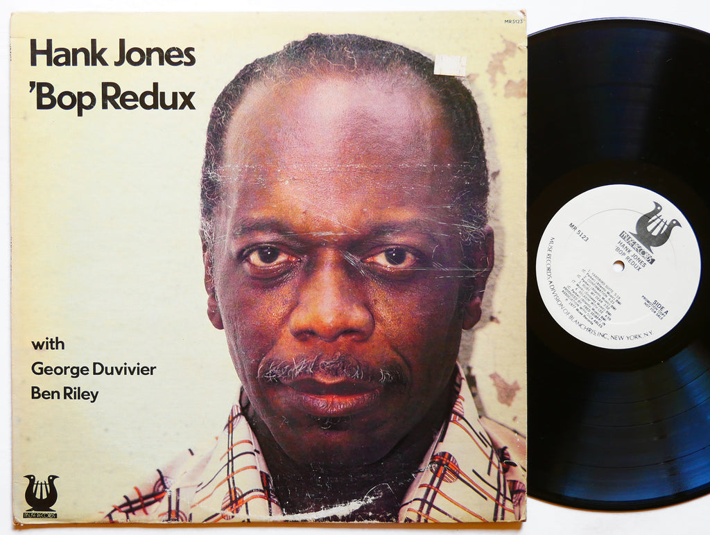 HANK JONES Bop Redux LP MUSE RECORDS MR 5123 US 1977 PROMO Ben Riley