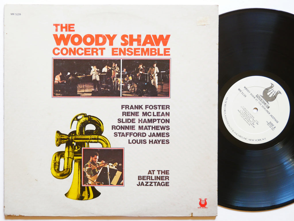 WOODY SHAW FRANK FOSTER At The Berliner Jazztage LP MUSE MR 5139 US 1977 PROMO