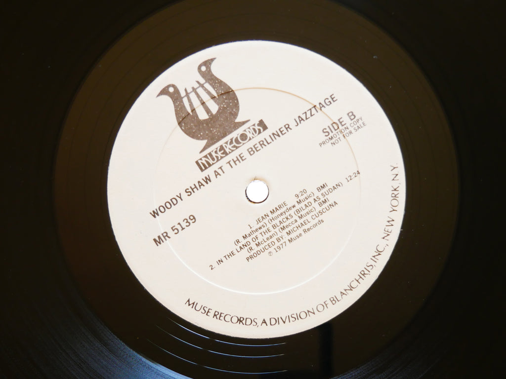 WOODY SHAW FRANK FOSTER At The Berliner Jazztage LP MUSE MR 5139 US 1977 PROMO