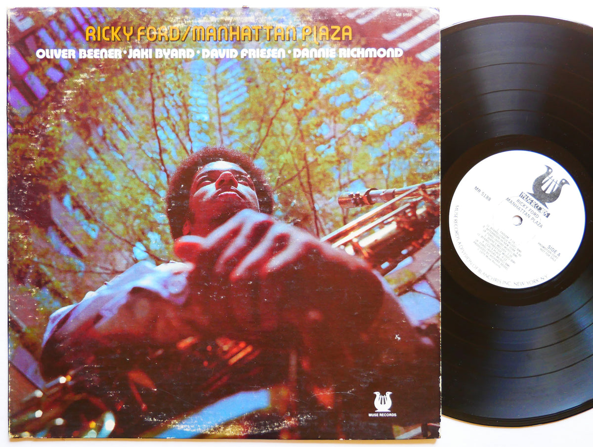 RICKY FORD Manhattan Plaza LP MUSE RECORDS MR 5188 US 1979 RVG PROMO Jaki Byard