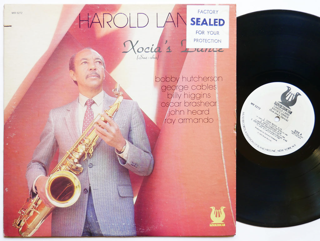 HAROLD LAND Xocia's Dance LP MUSE RECORDS MR 5272 US 1982 Bobby Hutcherson PROMO