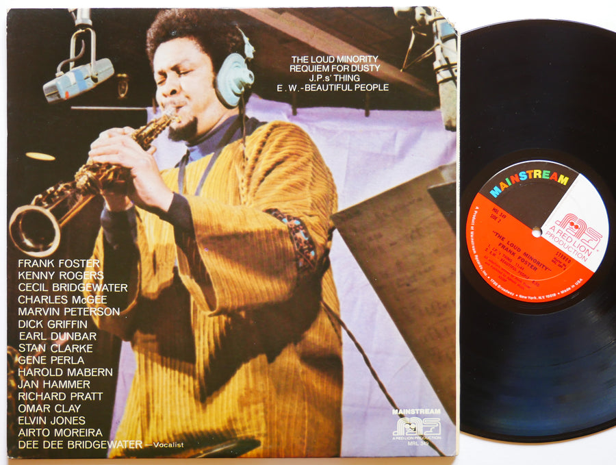 FRANK FOSTER The Loud Minority LP MAINSTREAM MRL 349 US '72 Elvin Jones Hannibal