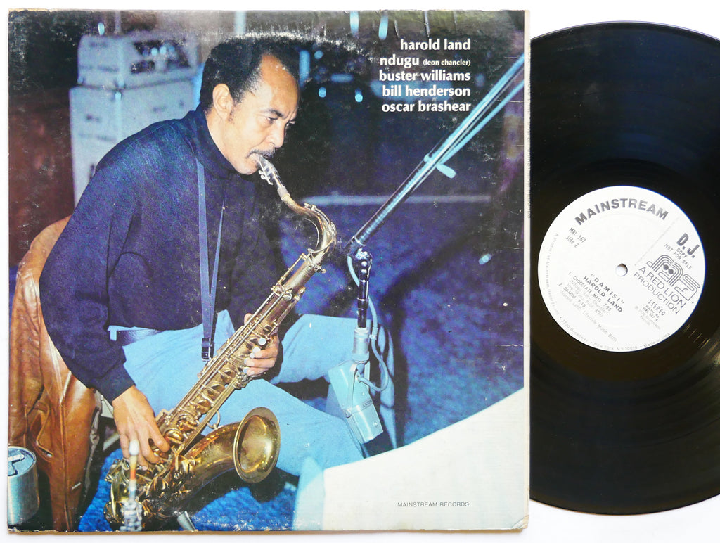 HAROLD LAND Damisi LP MAINSTREAM RECORDS MRL 367 US 1972 Buster Williams PROMO