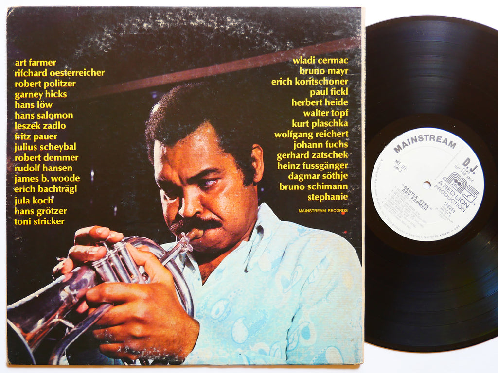 ART FARMER Gentle Eyes LP MAINSTREAM RECORDS MRL 371 US 1972 JAZZ PROMO VG+