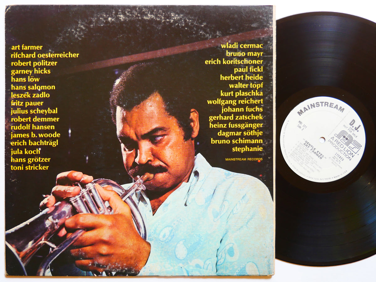 ART FARMER Gentle Eyes LP MAINSTREAM RECORDS MRL 371 US 1972 JAZZ PROMO VG+