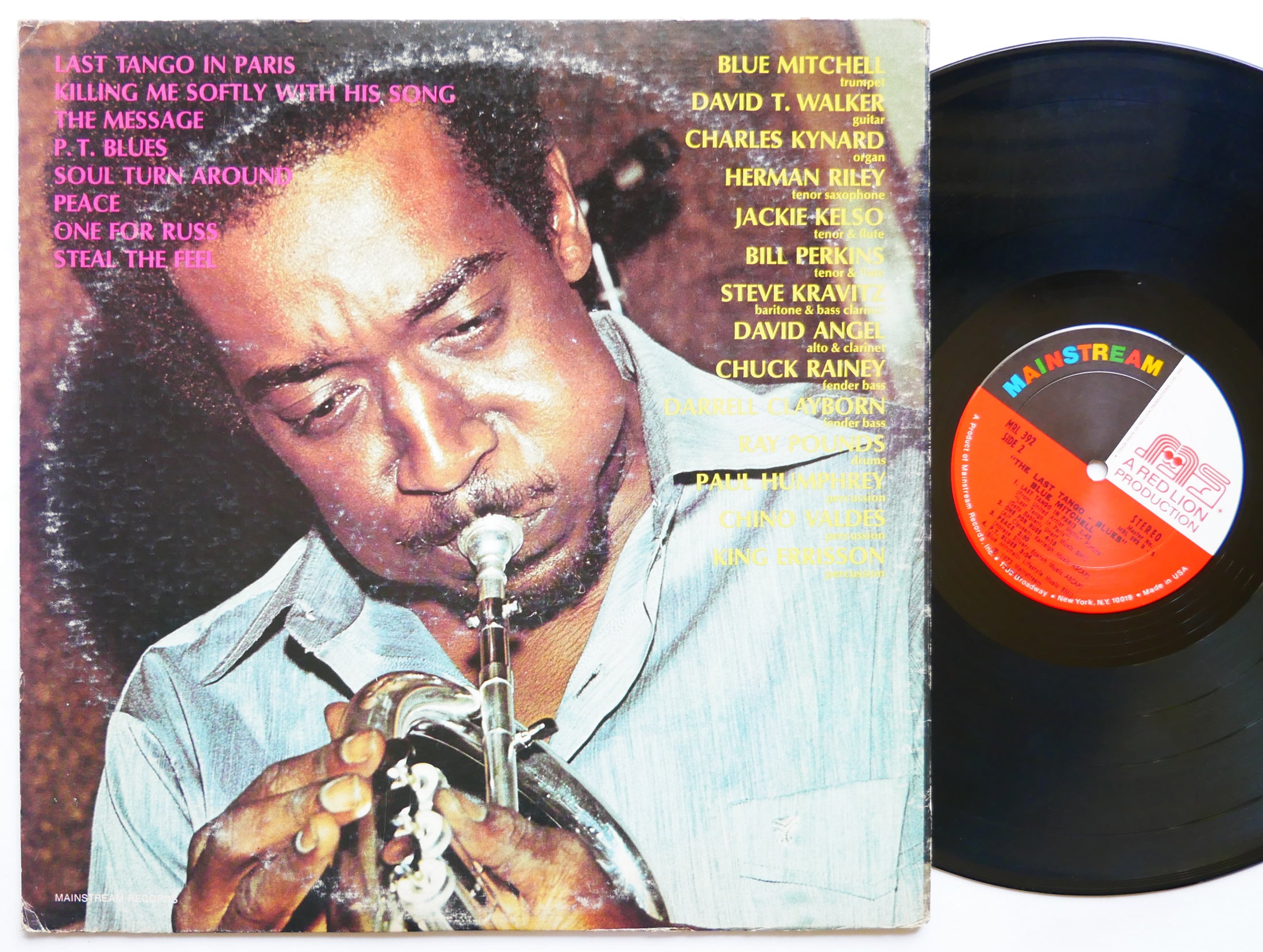 BLUE MITCHELL The Last Tango=Blues LP MAINSTREAM MRL 392 US 1973 Charles Kynard