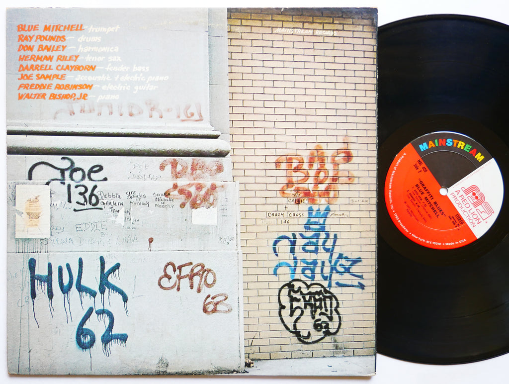 BLUE MITCHELL Graffiti Blues LP MAINSTREAM MRL 400 US 1973 Walter Bishop, Jr.
