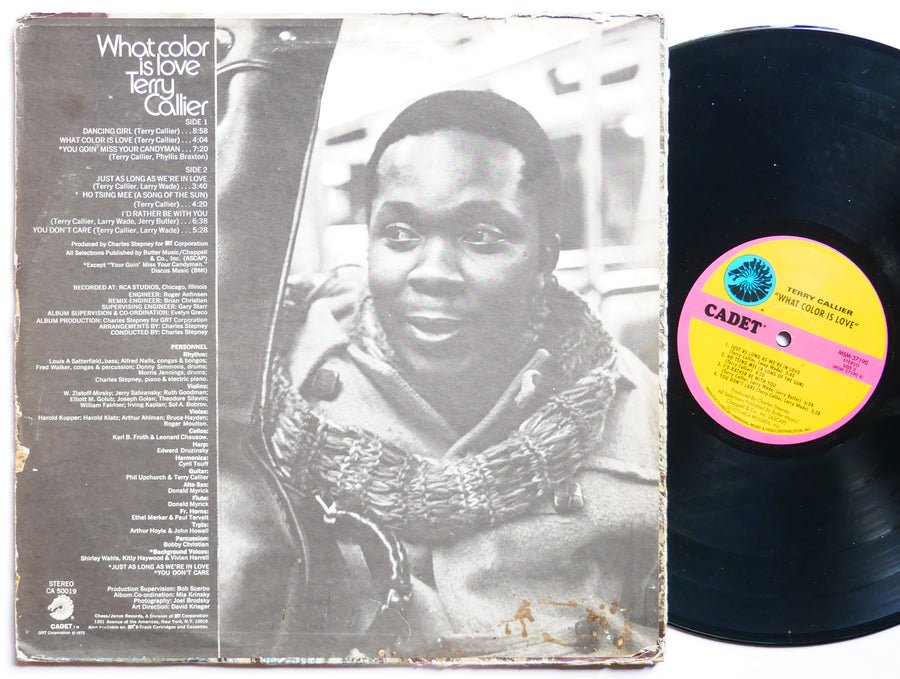 TERRY CALLIER What Color Is Love LP CADET CA 50019 Orig US 1972 Donald Myrick