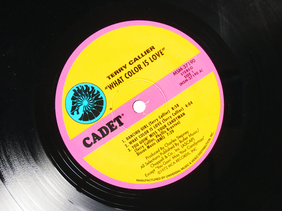 TERRY CALLIER What Color Is Love LP CADET CA 50019 Orig US 1972 Donald Myrick