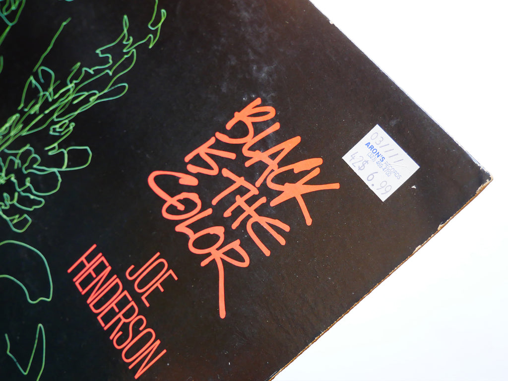 JOE HENDERSON Black Is The Color LP MILESTONE MSP 9040 US 1972 Jack DeJohnette