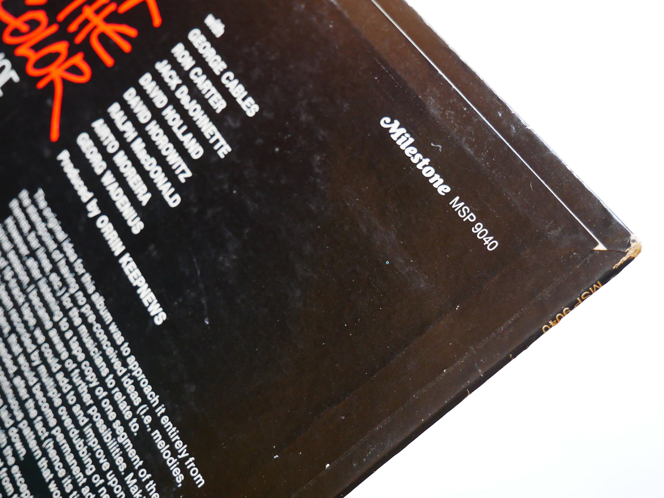 JOE HENDERSON Black Is The Color LP MILESTONE MSP 9040 US 1972 Jack DeJohnette