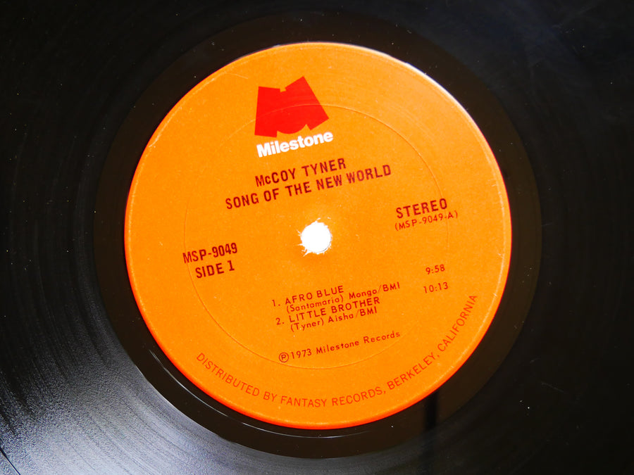 MCCOY TYNER Song Of The New World LP MILESTONE MSP 9049 US 1973 Alphonse Mouzon