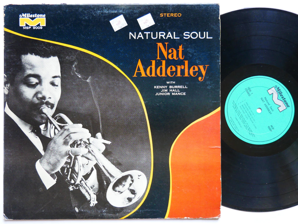 NAT ADDERLEY Natural Soul LP MILESTONE MSP 9009 US 1968 Kenny Burrell Jim Hall
