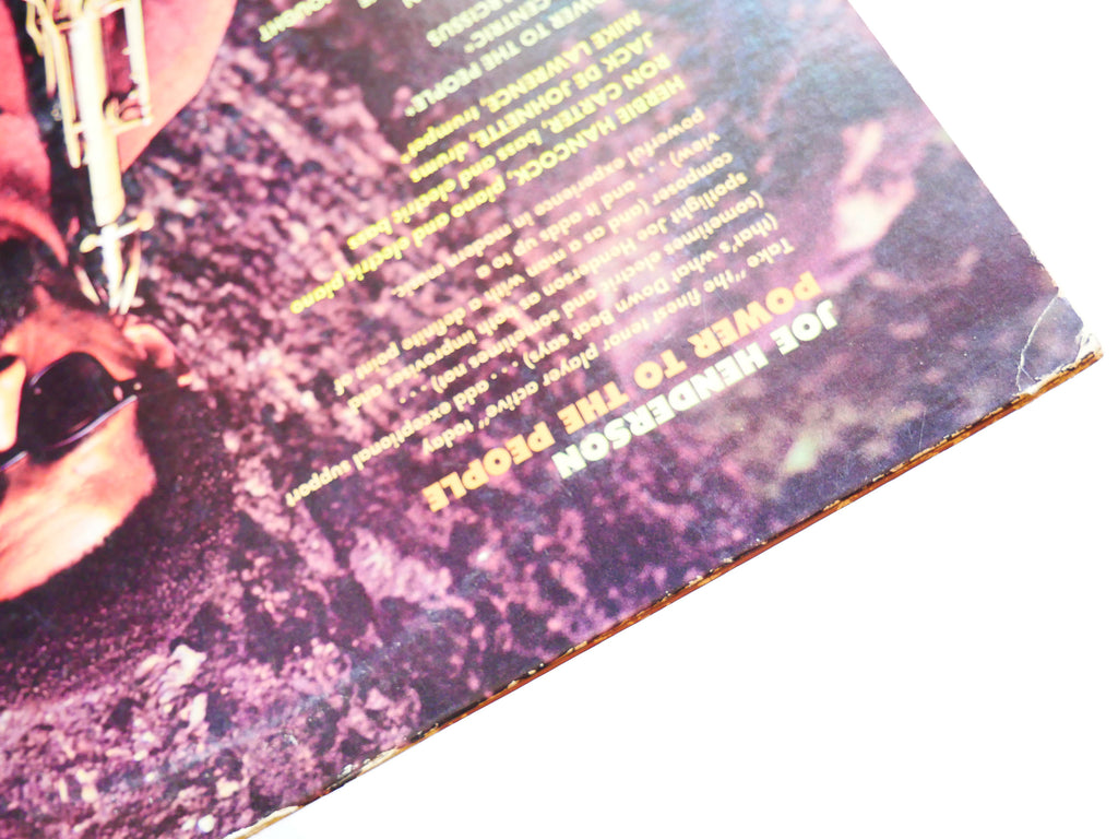 JOE HENDERSON Power To The People LP MILESTONE MSP 9024 US 1969 Herbie Hancock