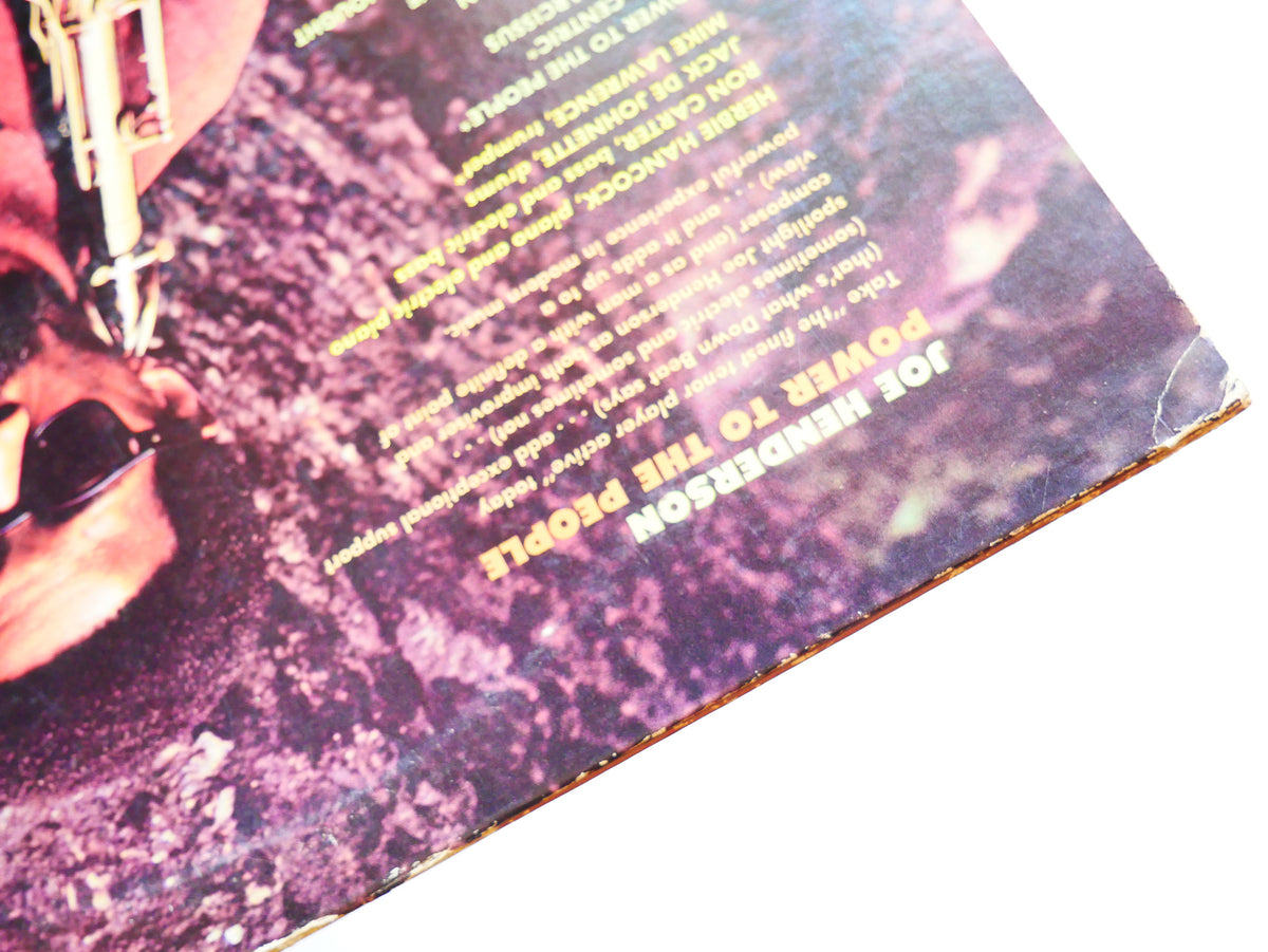 JOE HENDERSON Power To The People LP MILESTONE MSP 9024 US 1969 Herbie Hancock