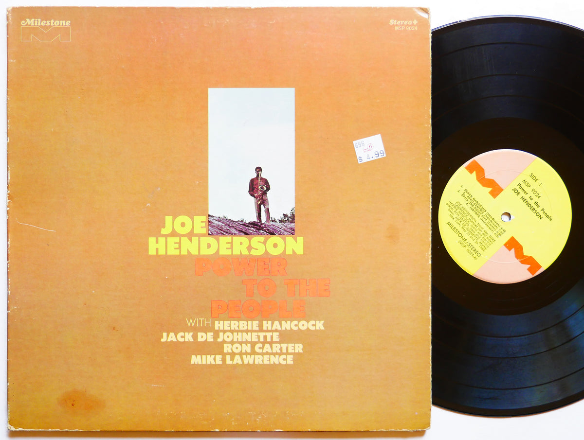 JOE HENDERSON Power To The People LP MILESTONE MSP 9024 US 1969 Herbie Hancock