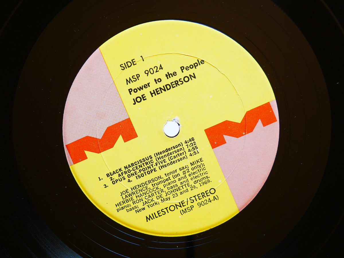 JOE HENDERSON Power To The People LP MILESTONE MSP 9024 US 1969 Herbie Hancock