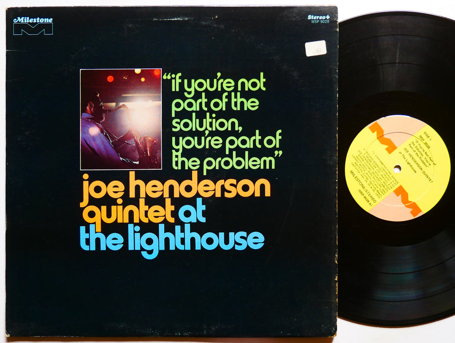 JOE HENDERSON Quintet At The Lighthouse LP MILESTONE MSP 9028 US 1970 Woody Shaw