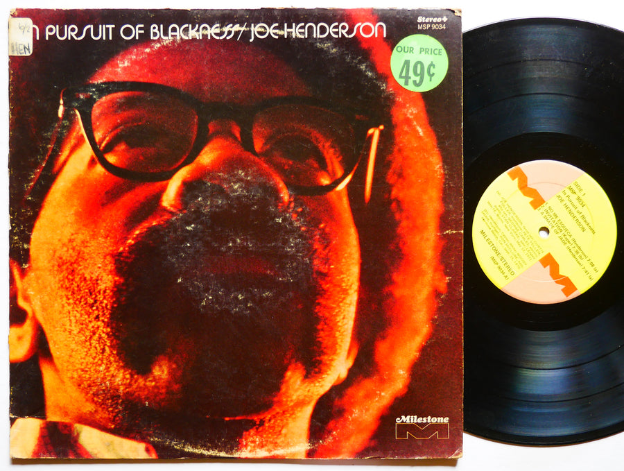 JOE HENDERSON In Pursuit Of Blackness LP MILESTONE MSP 9034 US 1971 Woody Shaw