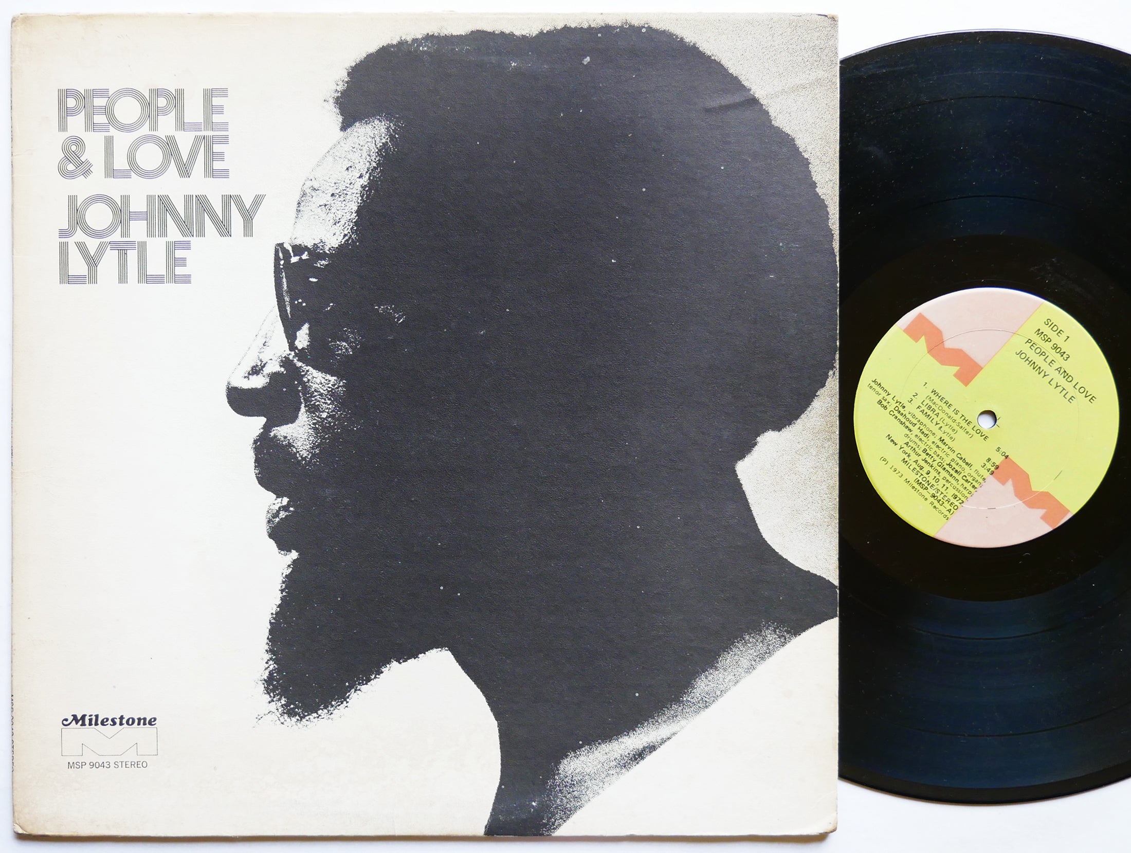 JOHNNY LYTLE People & Love LP MILESTONE MSP 9043 Orig US 1973 Jazz