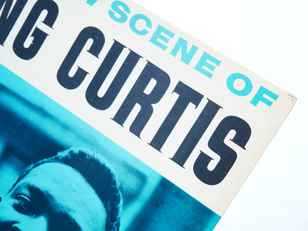 KING CURTIS The New Scene Of LP NEW JAZZ NJLP 8237 US 1960 DG MONO Wynton Kelly