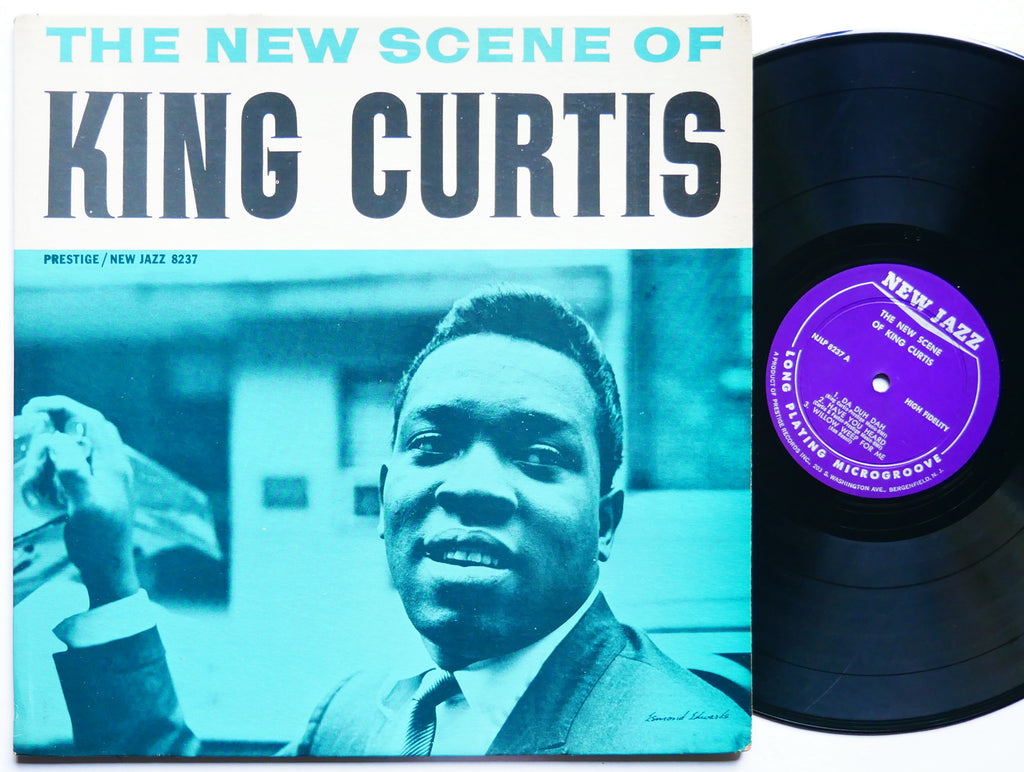 KING CURTIS The New Scene Of LP NEW JAZZ NJLP 8237 US 1960 DG MONO Wynton Kelly