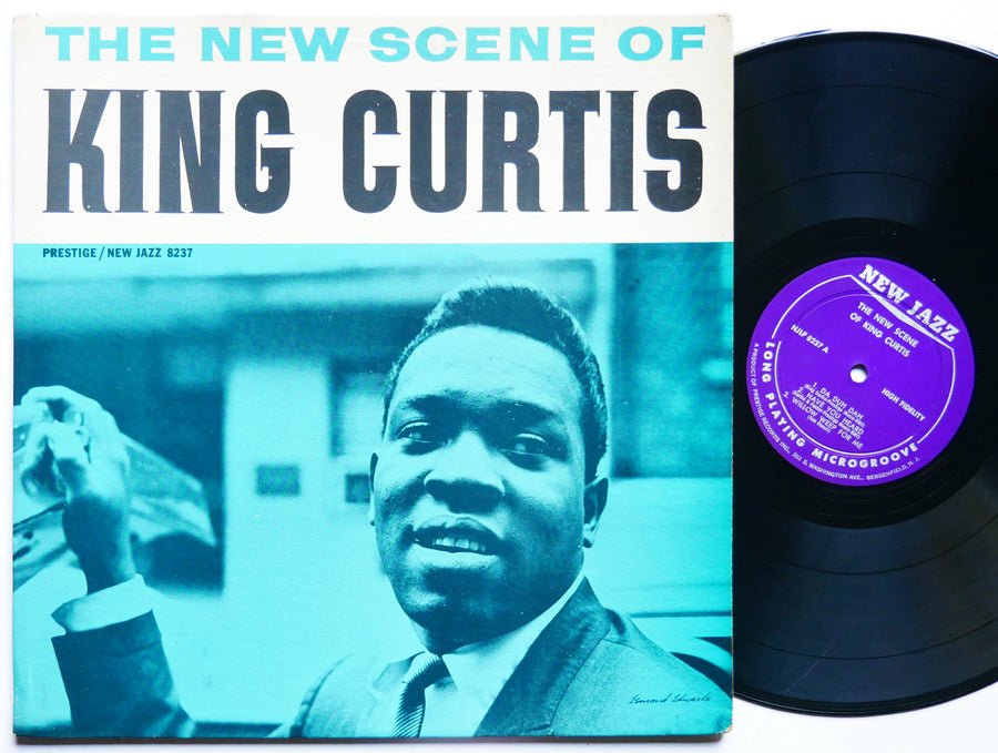 KING CURTIS The New Scene Of LP NEW JAZZ NJLP 8237 US 1960 DG MONO Wynton Kelly