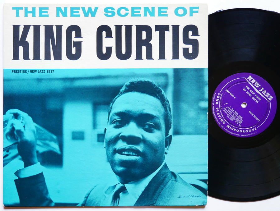 KING CURTIS The New Scene Of LP NEW JAZZ NJLP 8237 US 1960 DG MONO Wynton Kelly