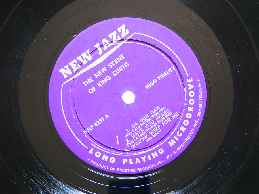 KING CURTIS The New Scene Of LP NEW JAZZ NJLP 8237 US 1960 DG MONO Wynton Kelly