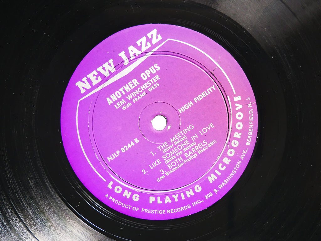 LEM WINCHESTER Another Opus LP NEW JAZZ NJLP 8244 US 1961 RVG DG MONO Hank Jones