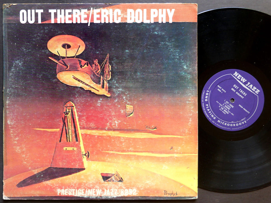 ERIC DOLPHY Out There LP NEW JAZZ NJLP 8252 US 1963 RVG MONO Roy Haynes