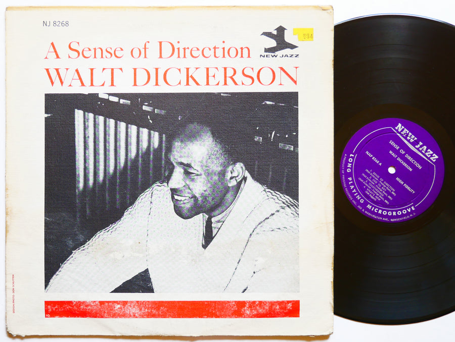 WALT DICKERSON A Sense Of Direction LP NEW JAZZ NJ 8268 US 1961 RVG DG MONO