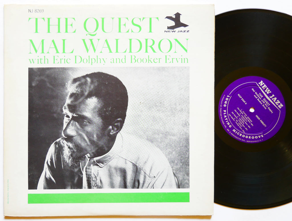 MAL WALDRON ERIC DOLPHY The Quest LP NEW JAZZ NJLP 8269 US 1963 RVG DG MONO VG+