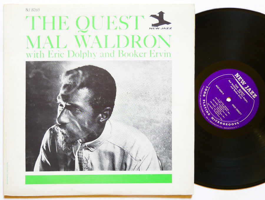 MAL WALDRON ERIC DOLPHY The Quest LP NEW JAZZ NJLP 8269 US 1963 RVG DG MONO VG+
