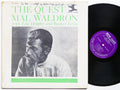 Signed by MAL WALDRON ERIC DOLPHY The Quest LP NEW JAZZ NJLP 8269 US '62 DG MONO