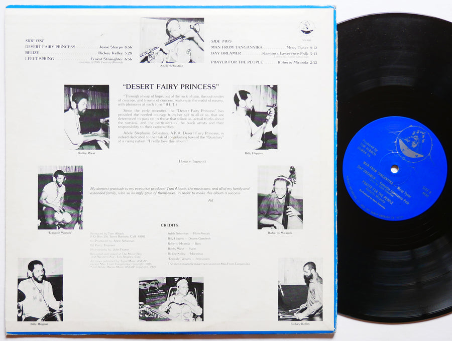 ADELE SEBASTIAN Desert Fairy Princess LP UGMAA NS-680 US 1981 Billy Higgins VG+