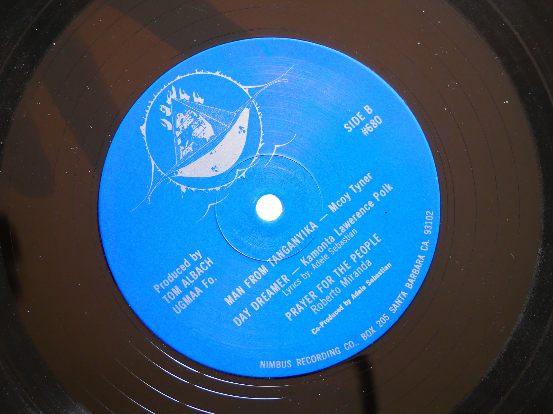 ADELE SEBASTIAN Desert Fairy Princess LP UGMAA NS-680 US 1981 Billy Higgins VG+