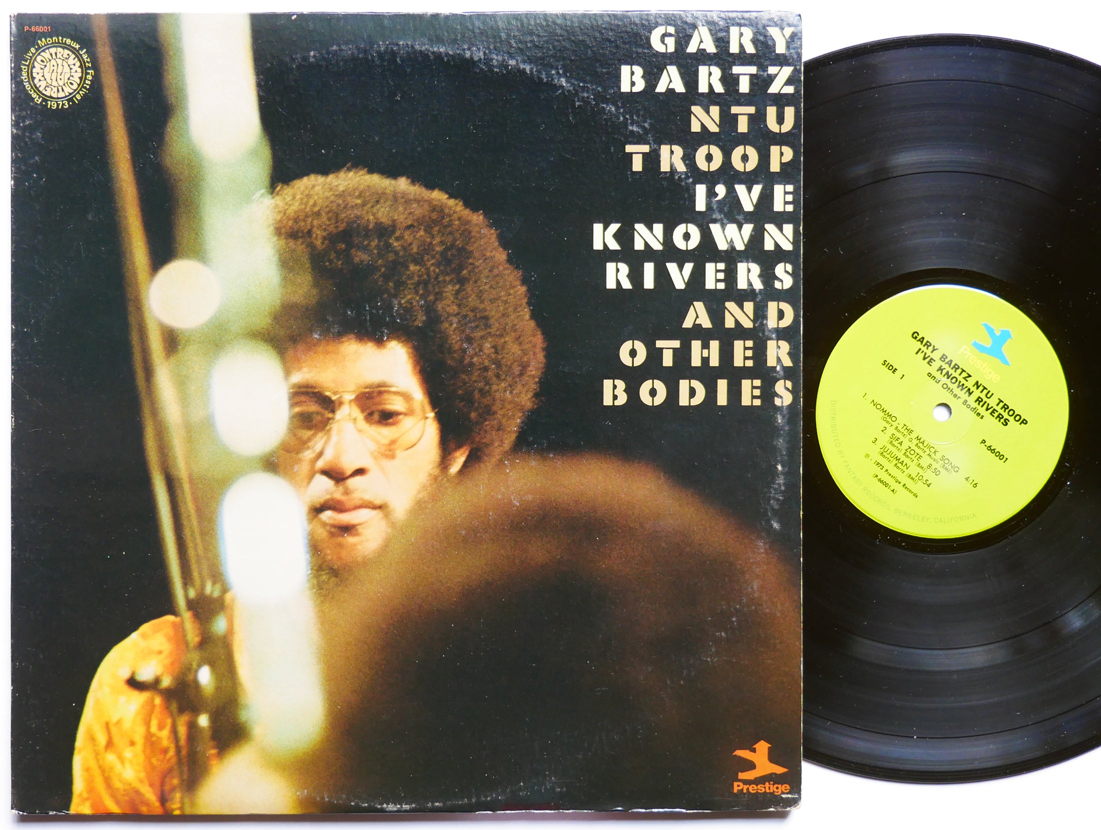 GARY BARTZ NTU TROOP I've Known Rivers And Other Bodies LP PRESTIGE P-66001 Orig