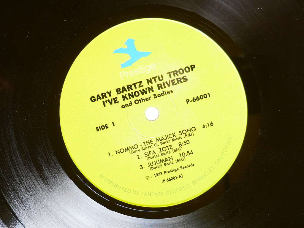 GARY BARTZ NTU TROOP I've Known Rivers And Other Bodies LP PRESTIGE P-66001 Orig