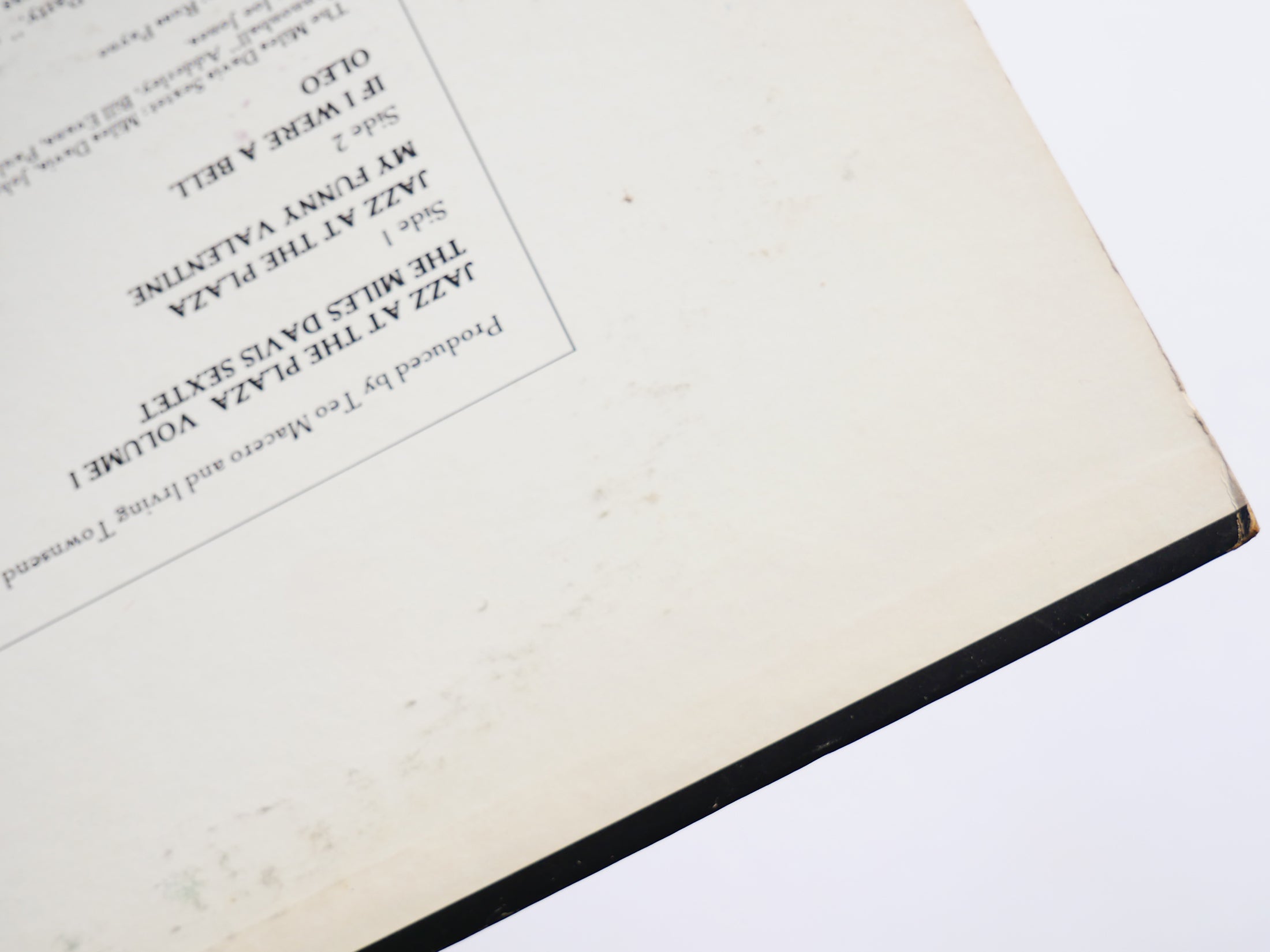 MILES DAVIS Sextet Jazz At The Plaza Vol. 1 LP COLUMBIA C 32470 John Coltrane