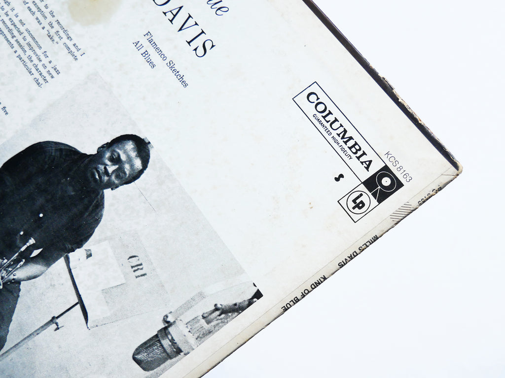 MILES DAVIS Kind Of Blue LP COLUMBIA PC 8163 US 1977 John Coltrane Bill Evans