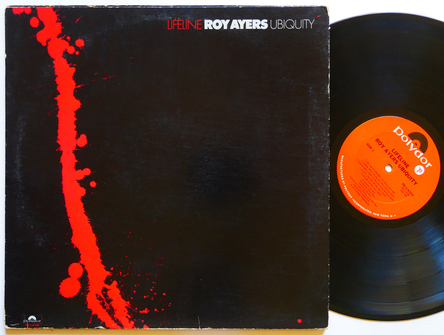 ROY AYERS Ubiquity Lifeline LP POLYDOR PD-1-6108 US 1977 Dee Dee Bridgewater