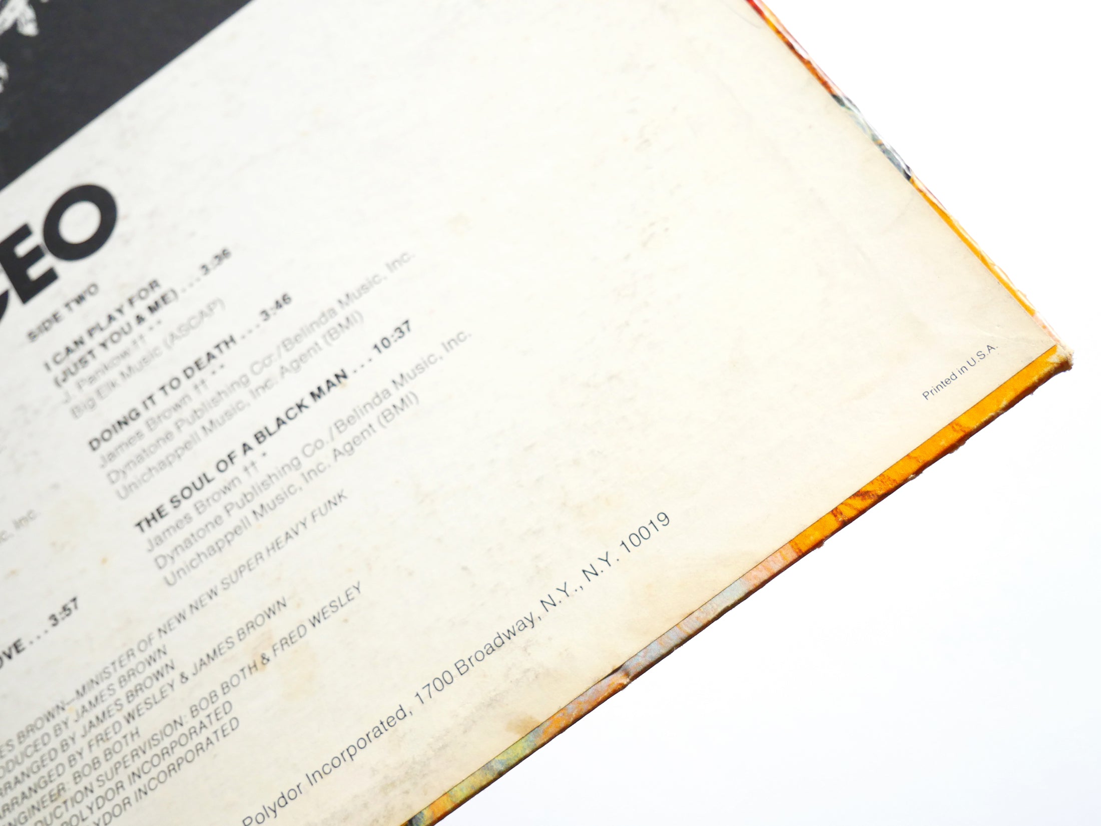 MACEO PARKER Us LP PEOPLE PE 6601 US 1974 FUNK SOUL Fred Wesley James Brown JB's